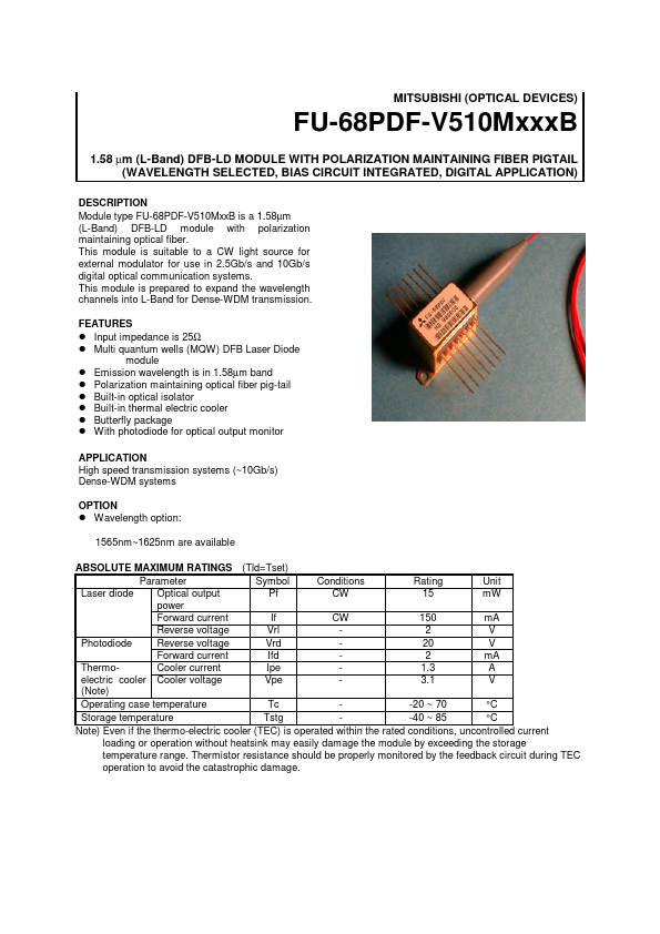 FU-68PDF-V510M205B