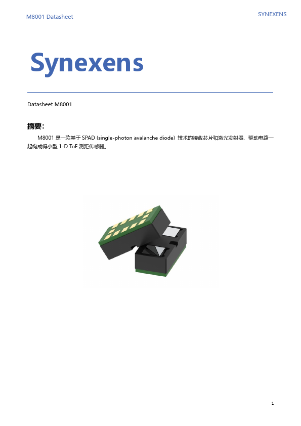M8001 Datasheet Preview