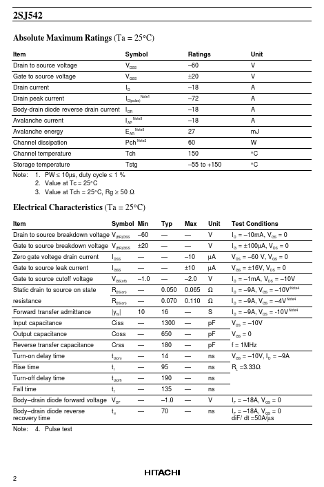 2SJ542