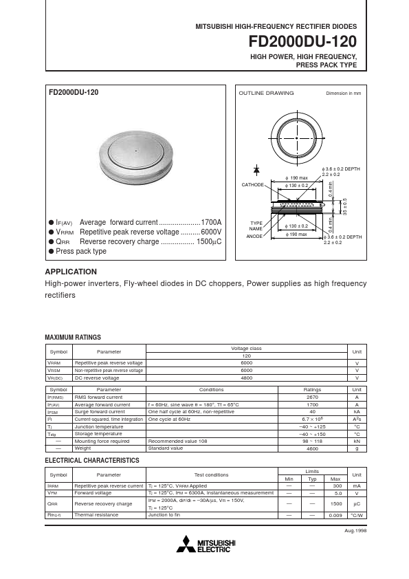 FD2000DU-120