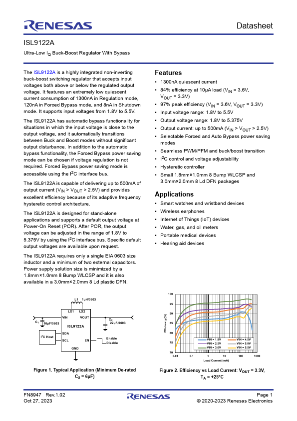 ISL9122A Datasheet Preview