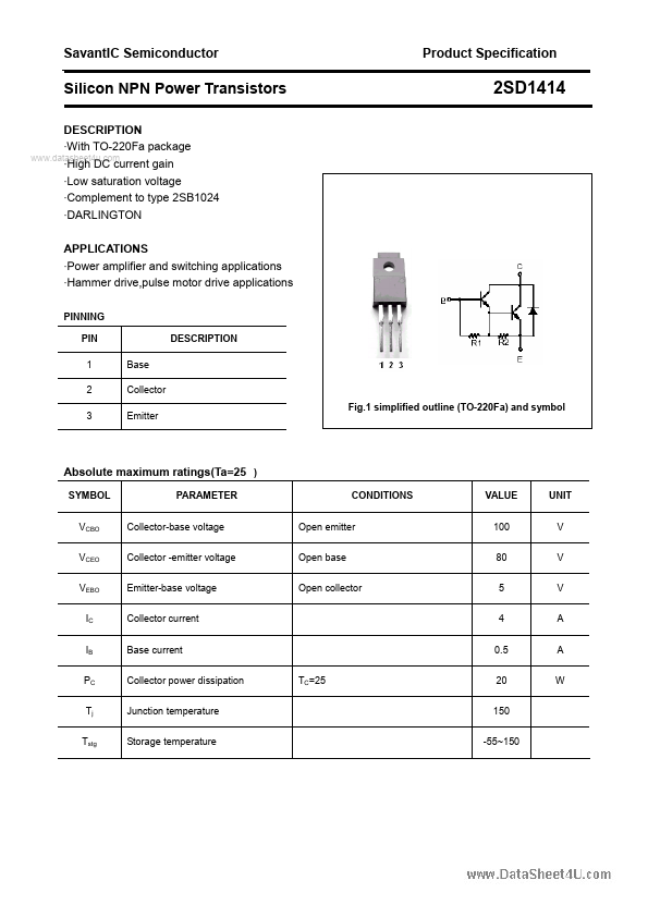 2SD1414