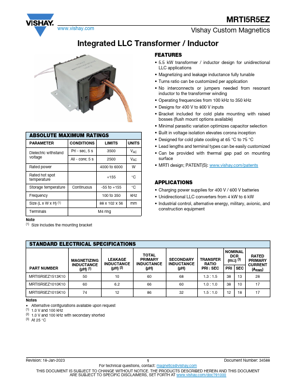 MRTI5R5EZ Datasheet Preview