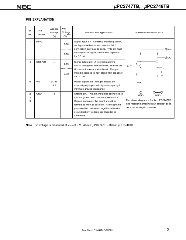 UPC2748TB