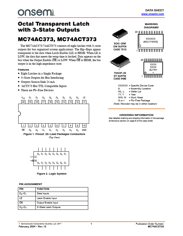 MC74ACT373