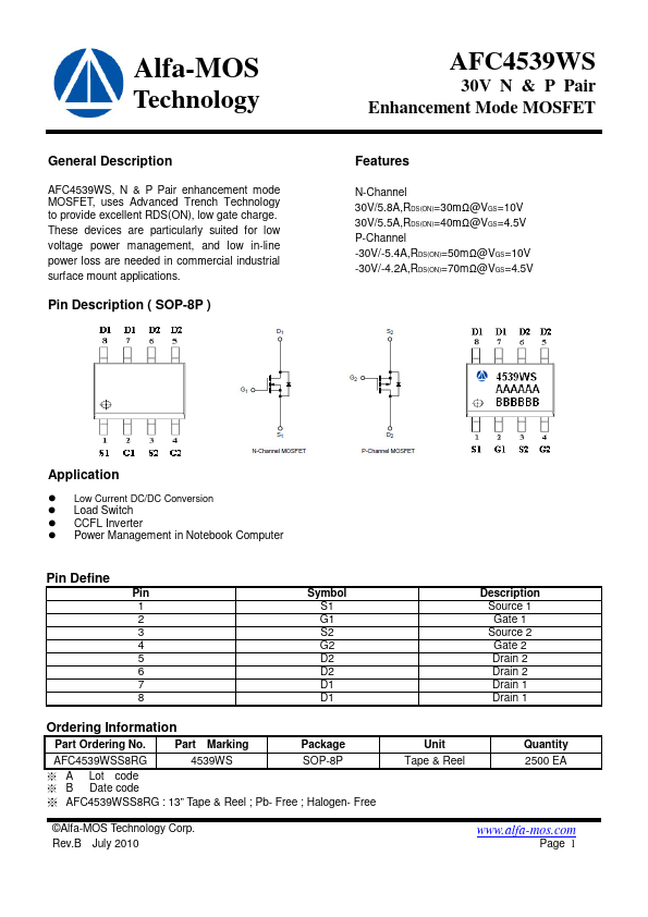 AFC4539WS