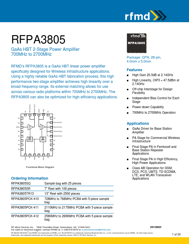 RFPA3805
