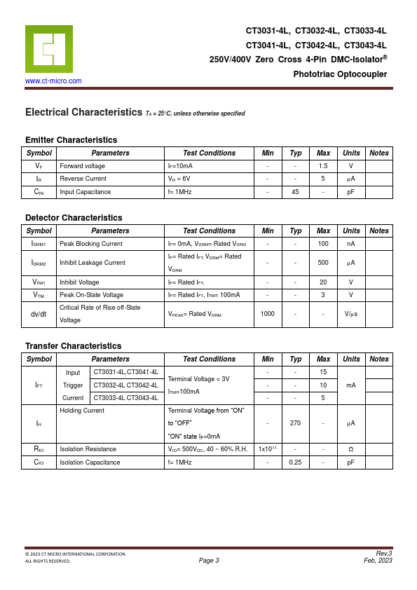 CT3033-4L