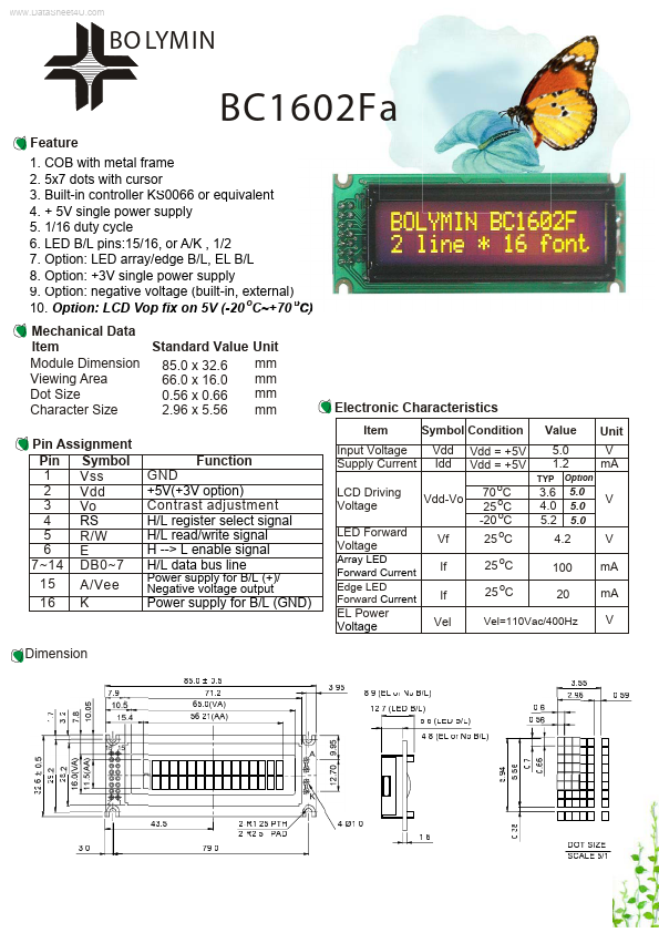 BC1602FA