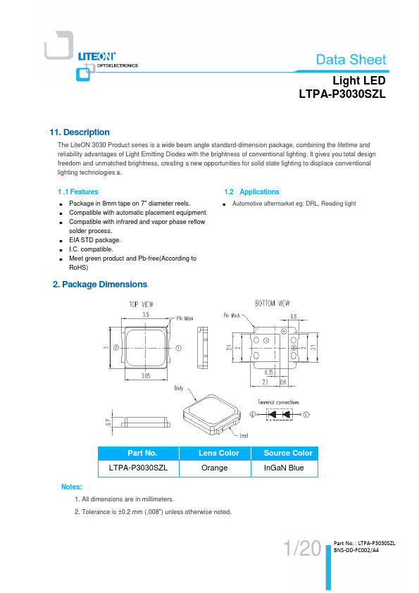 LTPA-P3030SZL