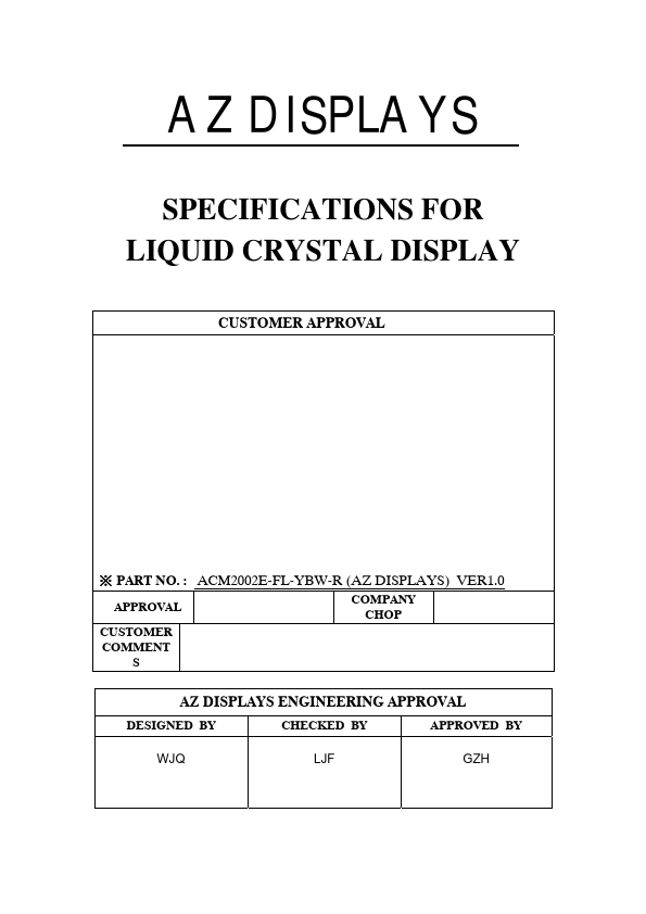 ACM2002E-FL-YBW-R Datasheet Preview