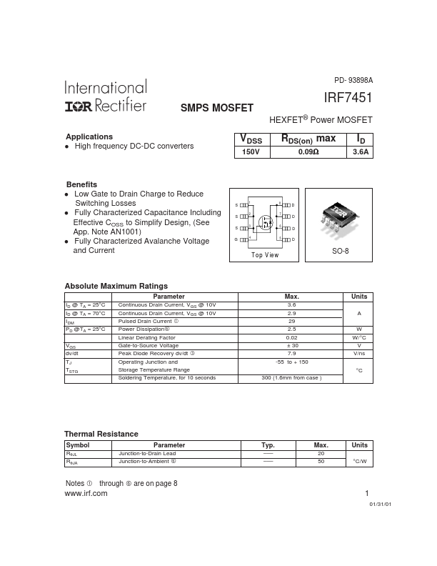 IRF7451