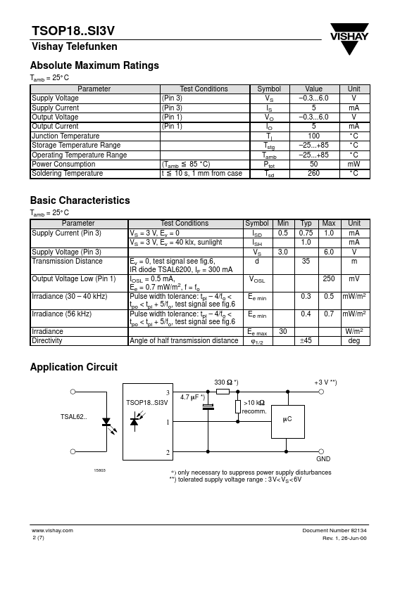 TSOP1840SI3V