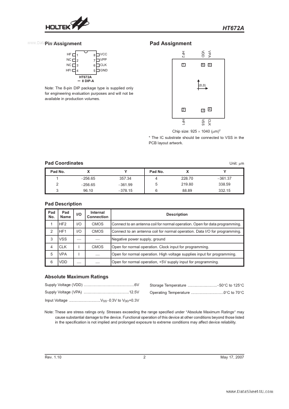 HT672A