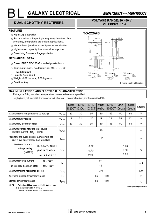 MBR1045CT