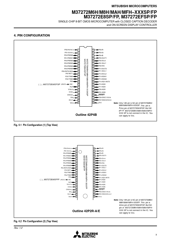 M37272MAH-XXXSP