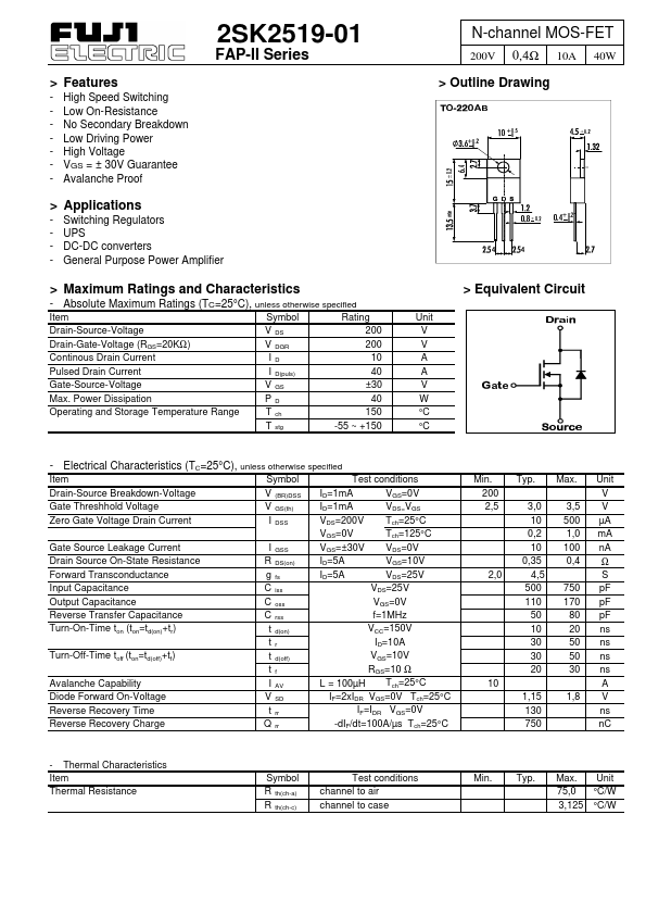 2SK2519-01