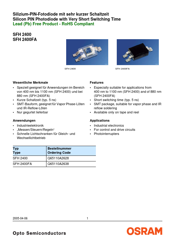 SFH2400FA