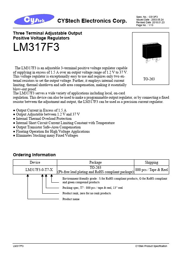 LM317F3