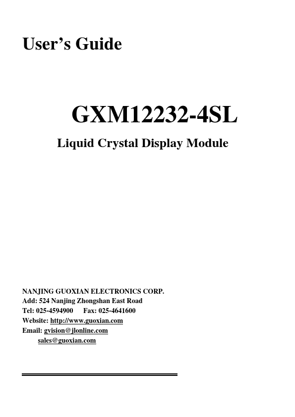 GXM12232-4SL