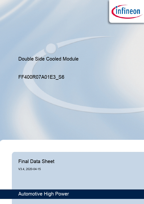FF400R07A01E3_S6 Datasheet Preview