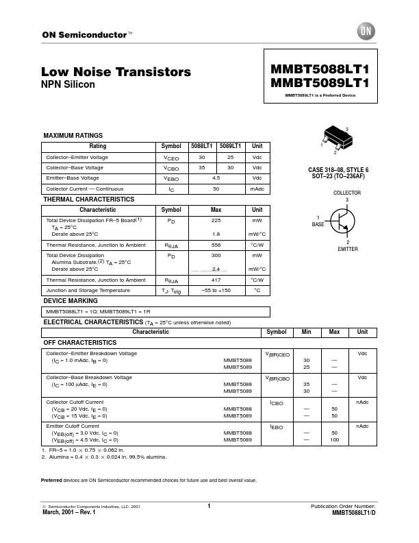 MMBT5088LT1