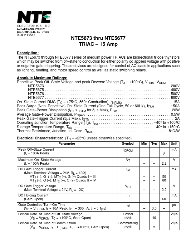 NTE5675