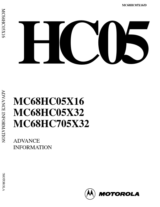 MC68HC05X32