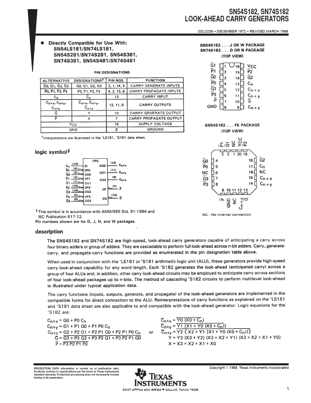 SN54S182