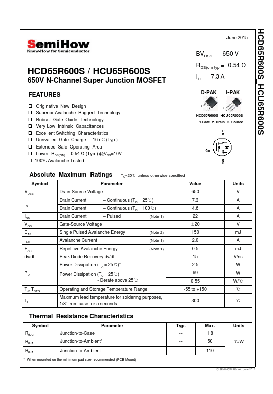 HCD65R600S