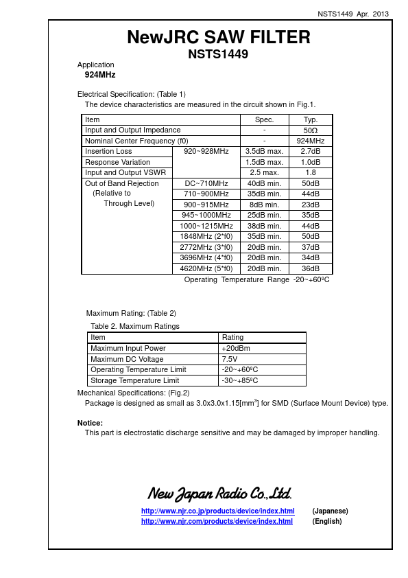 NSTS1449