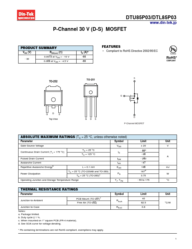 DTU85P03