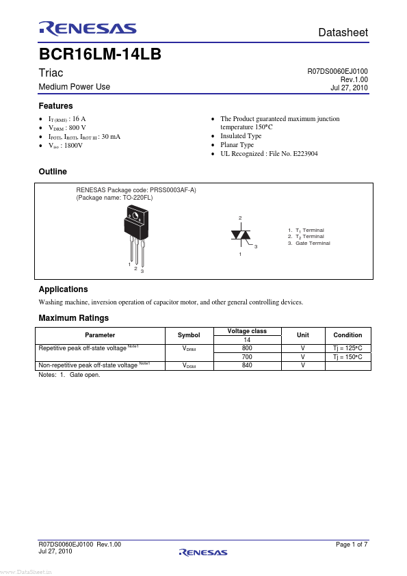 BCR16LM-14LB