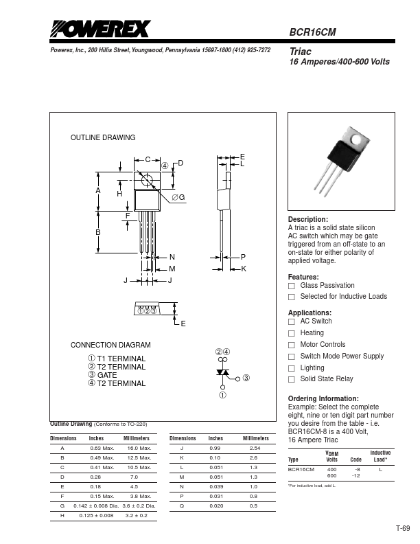 BCR16CM