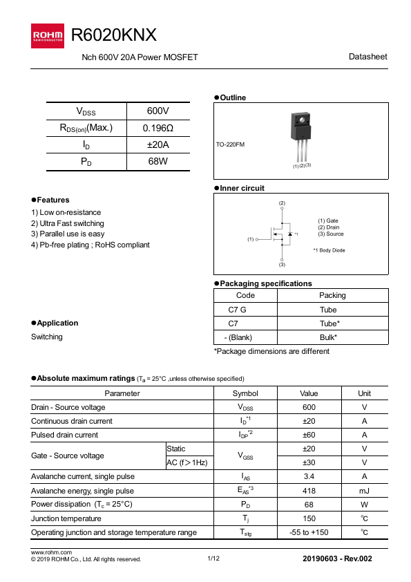 R6020KNX