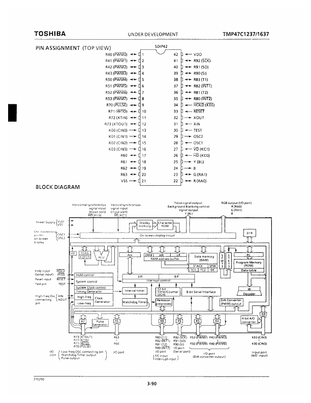 TMP47C1637N