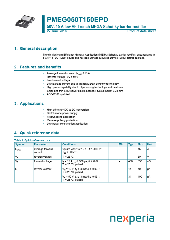 PMEG050T150EPD