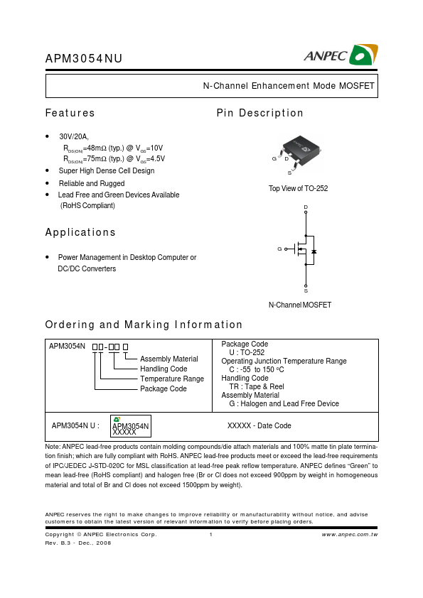 APM3054NU