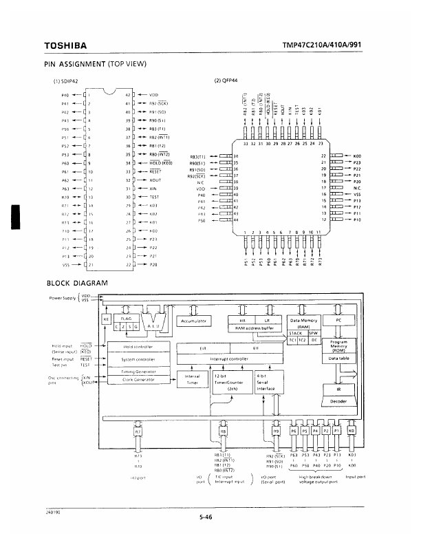 TMP47C410AF