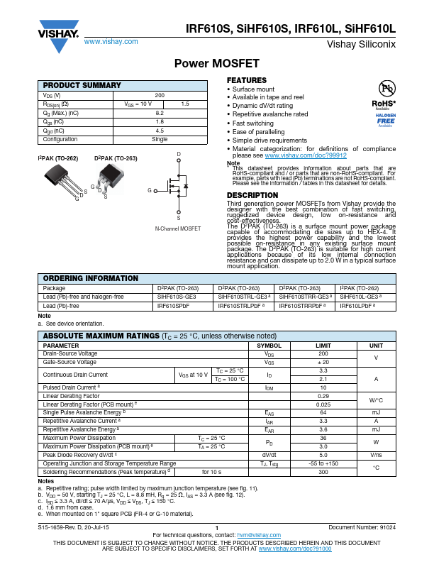 SiHF610L