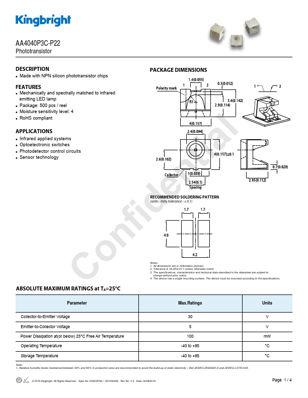 AA4040P3C-P22