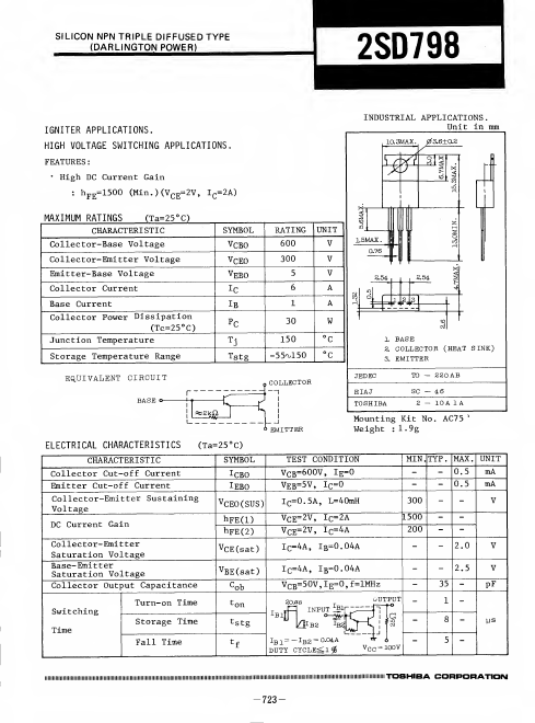 2SD798