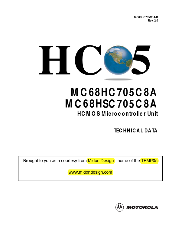 MC68HSC705C8A