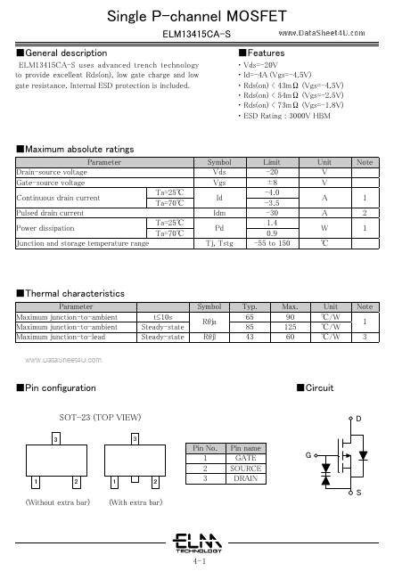 ELM13415CA-S