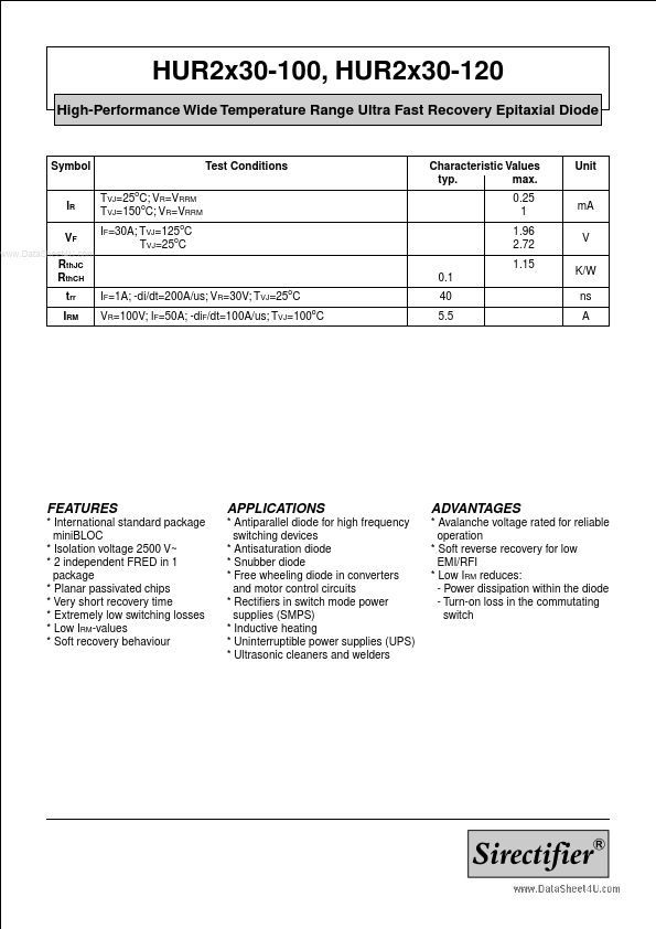 HUR2X30-120