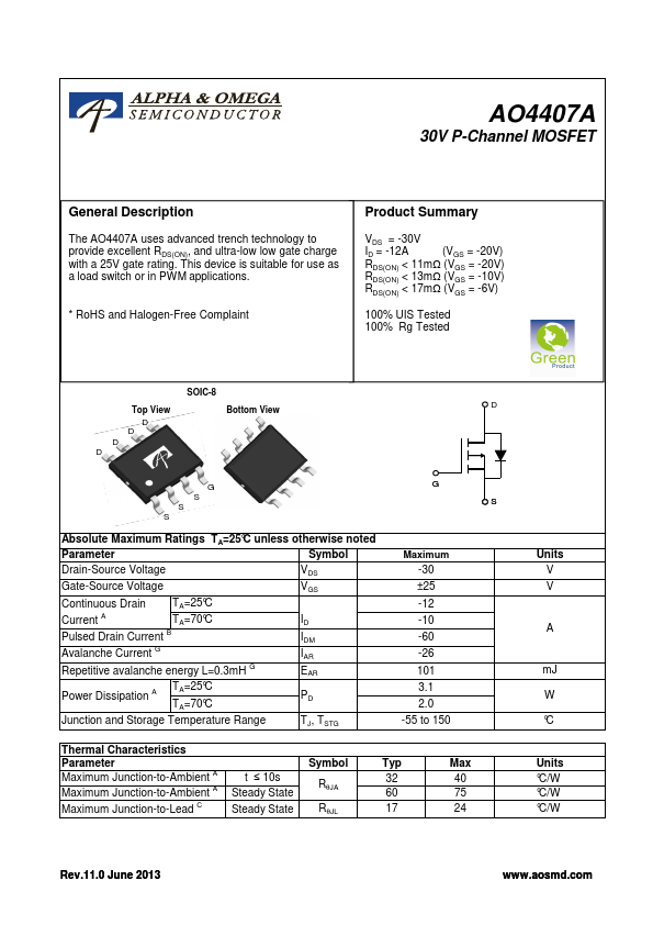 AO4407A