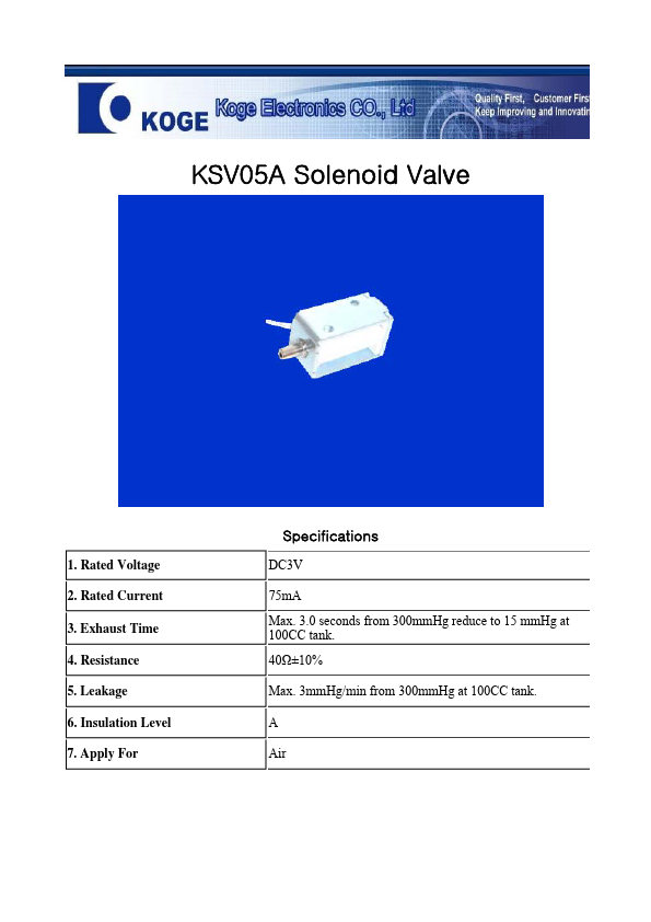 KSV05A