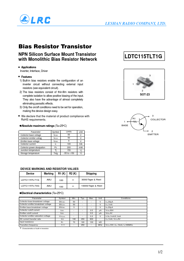 LDTC115TLT1G