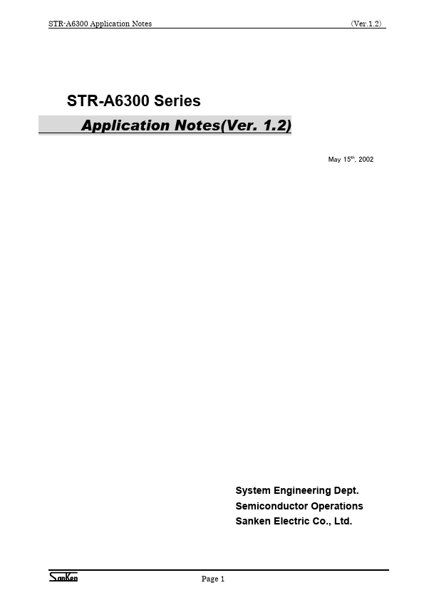 STR-A63xx