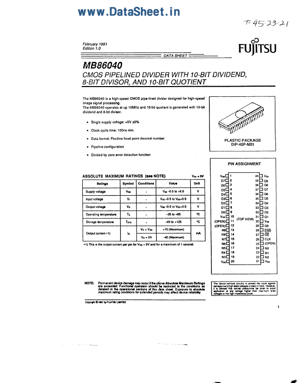 MB86040